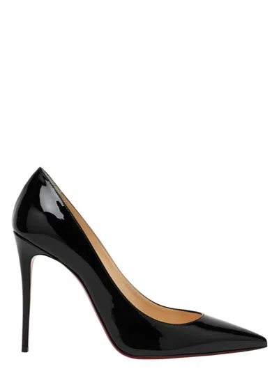 CHRISTIAN LOUBOUTIN WOMEN'S PATENT LEATHER DÃ©COLLETTE PUMPS