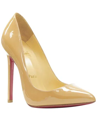 Christian Louboutin Women's Patent Leather Pigalle Patent Leather Pointy  Stiletto (authentic Pre-lo In Neutral