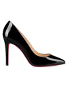 CHRISTIAN LOUBOUTIN WOMEN'S PIGALLE 100MM PATENT LEATHER PUMPS