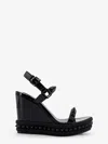 Christian Louboutin Women Pyraclou 110 Wedge Sandals In Multi