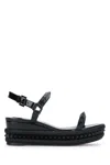 Christian Louboutin Pyraclou 60 Patent/lining In Black