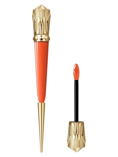 Christian Louboutin Women's Rouge Stiletto Vinyl Gloss In Torrid Peach