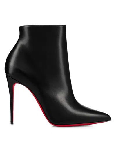 CHRISTIAN LOUBOUTIN WOMEN'S SO KATE 100MM LEATHER BOOTY BOOTIES