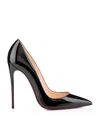 Christian Louboutin So Kate Patent Pointed-toe Red Sole Pump In Black