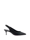 Christian Louboutin Sporty Kate Leather Slingback Pumps 55