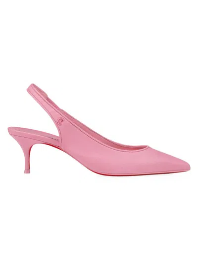 Christian Louboutin Women's Sporty Kate Slingbacks In Pink