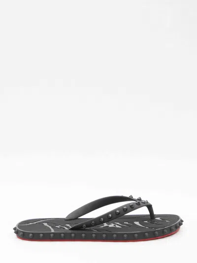 Christian Louboutin Women Super Loubi Flip Flops