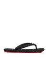 Christian Louboutin Super Loubi Flip Black Thong Sandals Women In Black