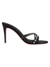 Christian Louboutin Tatoosh Spikes Sandals In Black