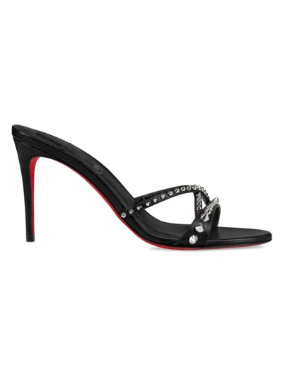 Christian Louboutin Tatoosh Spikes Sandals In Black