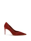 Christian Louboutin Women Velvet Kate Pumps In Brown