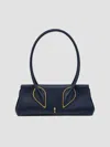 Christian Louboutin Women's Venus Leather Shoulder Bag In Blue