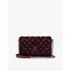 Christian Louboutin Womens Amara/gun Metal Paloma Spike Leather Clutch Bag