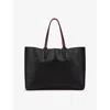 Christian Louboutin Womens Cabata Soft Large Calf-leather Tote Bag Black
