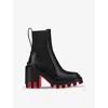 Christian Louboutin Marchacroche Dune Platform Chelsea Boot In Black