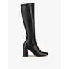 Christian Louboutin Jane Knee High Boot In Black