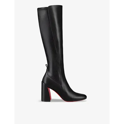Christian Louboutin Jane Knee High Boot In Black