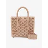 Christian Louboutin Womens Paloma Mini Pearlescent-leather Top-handle Bag Leche/mult
