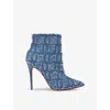 Christian Louboutin Short Boot In Blue