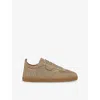 Christian Louboutin Womens Saharienne Tutti Rui Donna Leather Low-top Trainers In Cream