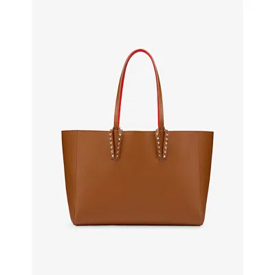 Christian Louboutin Womens Cuoio/gold Cabata Soft Small Calf-leather Tote Bag
