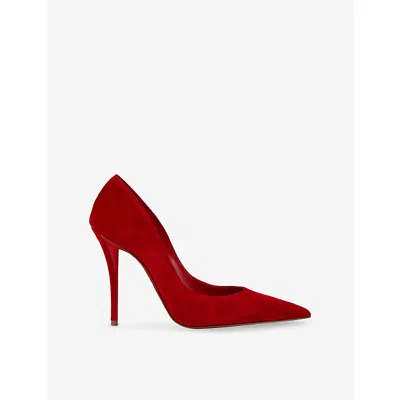 Christian Louboutin Womens Fever/lin Fever Miss Z 100 Suede Heels Eur 36.5 / 3.5 Uk