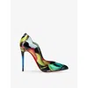 Christian Louboutin Hot Chick 100 Patent Leather Pumps
