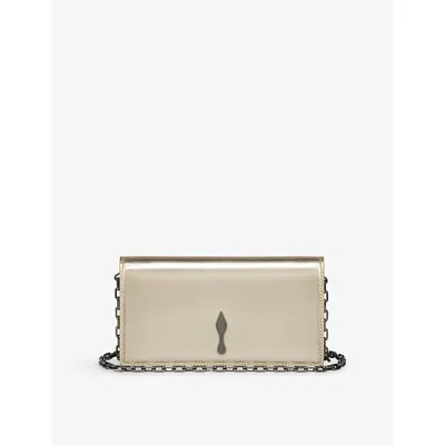 Christian Louboutin Bettina Clutch In Neutral