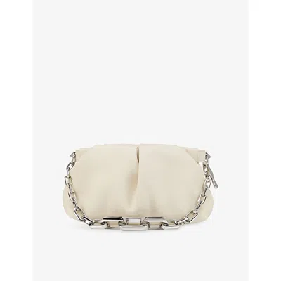 Christian Louboutin Womens Suzuran Eva Small Nappa-leather Shoulder Bag In White