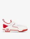 Christian Louboutin Women Astroloubi Leather Sneakers In White