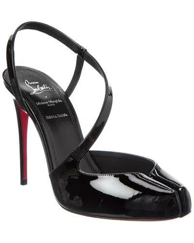 Christian Louboutin X Maison Margiela Loubiella 100 Patent Slingback Pump