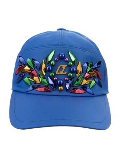 Pre-owned Christian Louboutin X Marvel Baseball Cap In Blue