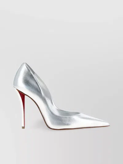 Christian Louboutin Z Metallic Pointed Toe Sole Pumps