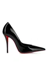 Christian Louboutin So Kate Patent Pointed-toe Red Sole Pump In Black