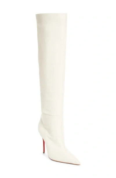Christian Louboutin Zependris Leather Knee High Boot In Multi