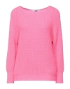 Christian Maier Woman Sweater Fuchsia Size S Cashmere In Pink