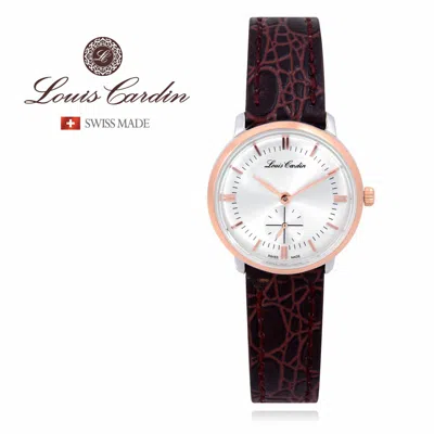 Pre-owned Christian Mode Watch-louis Cardin Lc003, Waterproof Genuine Leather Band
