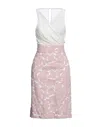 Christian Pellizzari Midi Dresses In Pink