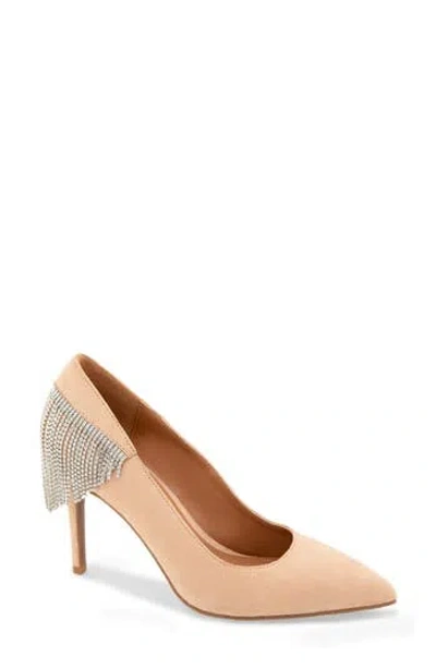 Christian Siriano Banri Pump In Neutral