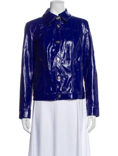 Pre-owned Christian Siriano Biker Jacket In Multi