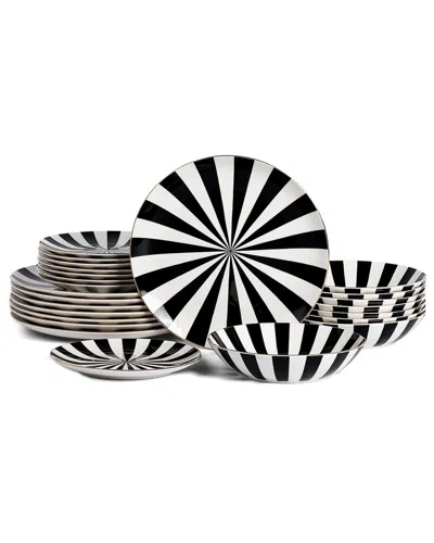 Christian Siriano Empire 24-piece Dinnerware Set Porcelain