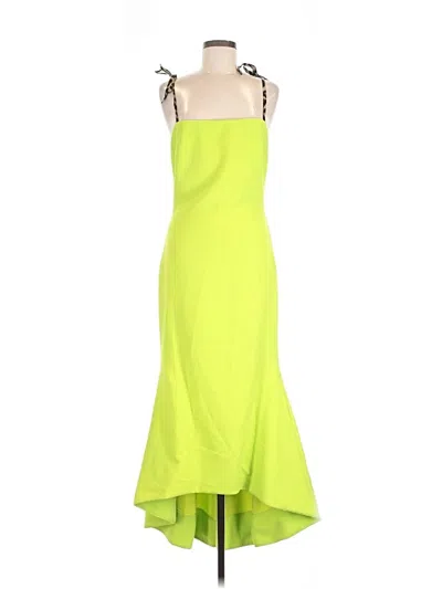 Pre-owned Christian Siriano Cocktail Dress In Green