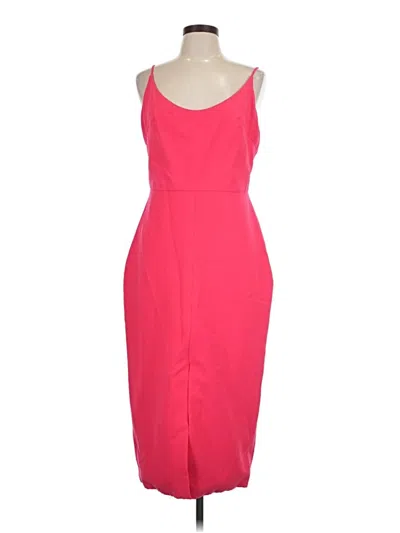 Pre-owned Christian Siriano Cocktail Dress In Red