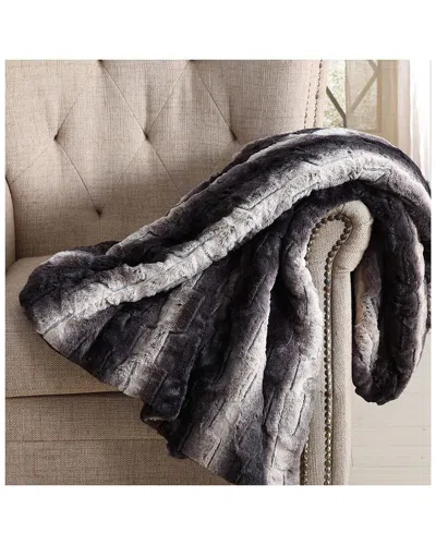 Christian Siriano Luxe Faux-fur Throw