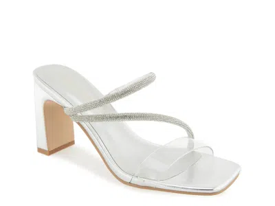 Christian Siriano Felicity Sandal In Gray