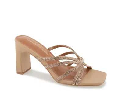 Christian Siriano Fionah Sandal In Brown