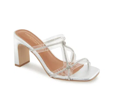 Christian Siriano Foxay Sandal In Transparent