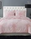 Christian Siriano Georgia Rouched Comforter Set