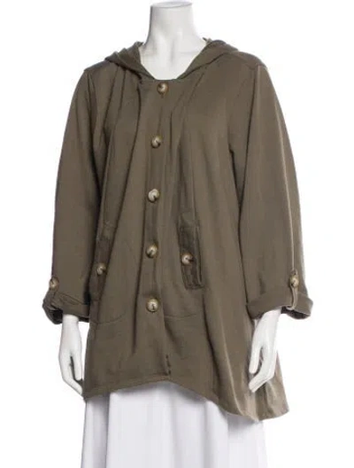 Pre-owned Christian Siriano Jacket In Green