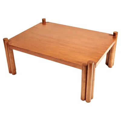 Pre-owned Christian Siriano Lara Coffee Table, Walnut Table By  In Brown